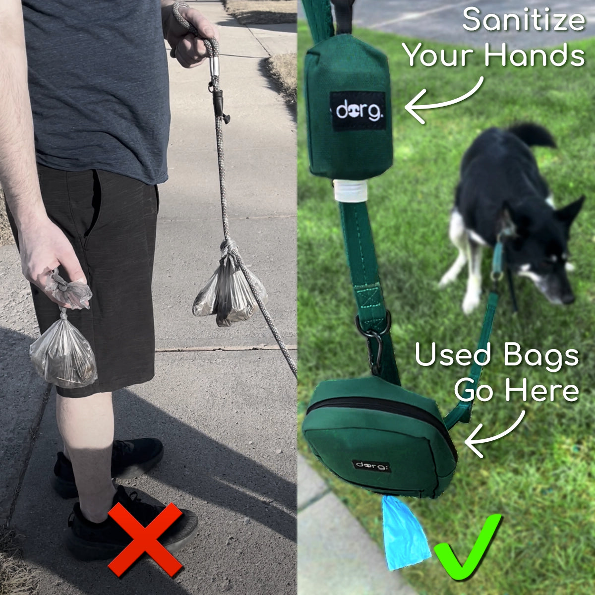 Dorg before and after comparison