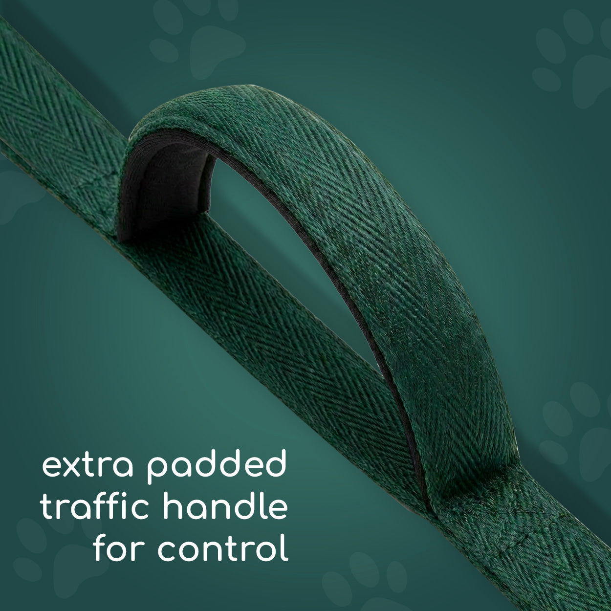 extra padded traffic handle #deep-teal